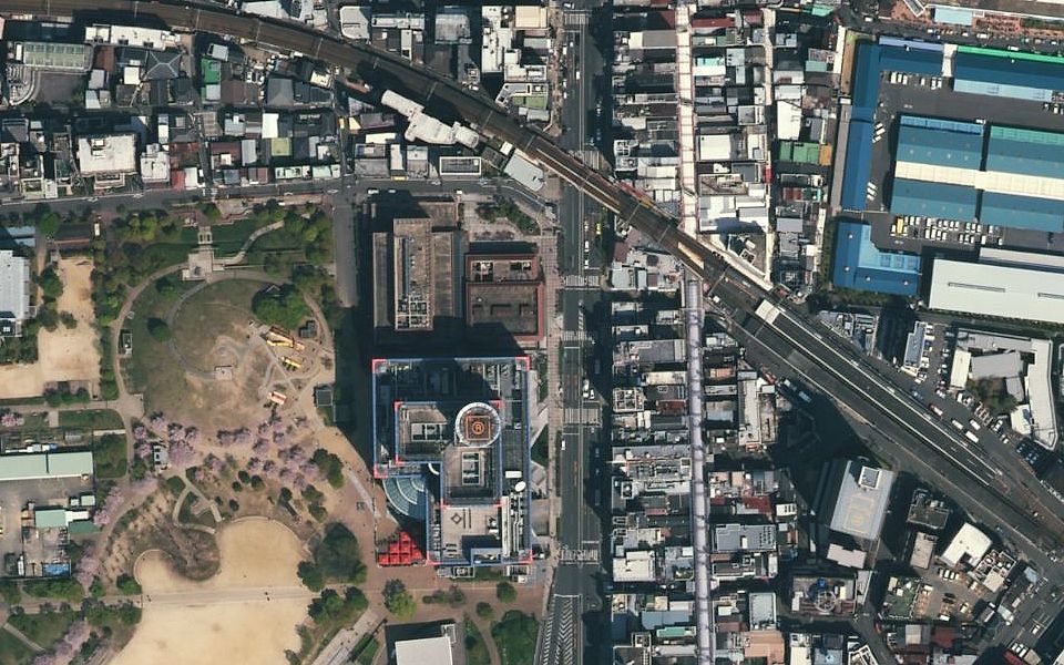 北区役所地下駐車場のイメージ写真