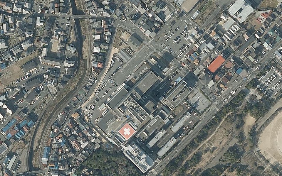 岸和田徳洲会病院駐車場のイメージ写真
